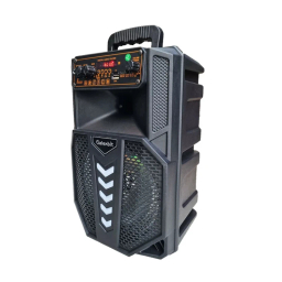 اسپیکر بلوتوثی قابل حمل گلکسبیت مدل GS19 به همراه میکروفون و ریموت کنترل