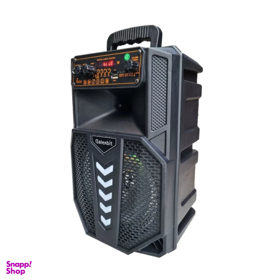 اسپیکر بلوتوثی قابل حمل گلکسبیت مدل GS19 به همراه میکروفون و ریموت کنترل