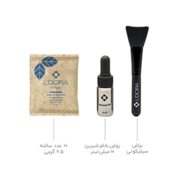 ماسک پودری لدورا مدل اسپرولینا حجم 180 میلی‌ لیتر