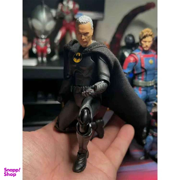 اکشن فیگور بندای مدل بتمن مایکل کیتون مدل The Batman Michael Keaton S.H.Figuarts