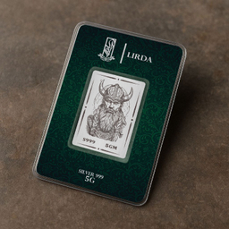 شمش نقره لیردا طرح رستم