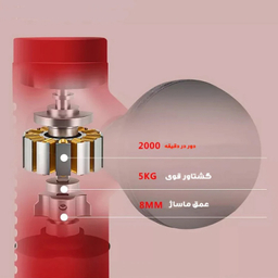 ماساژور مدل تفنگی کد singlehead