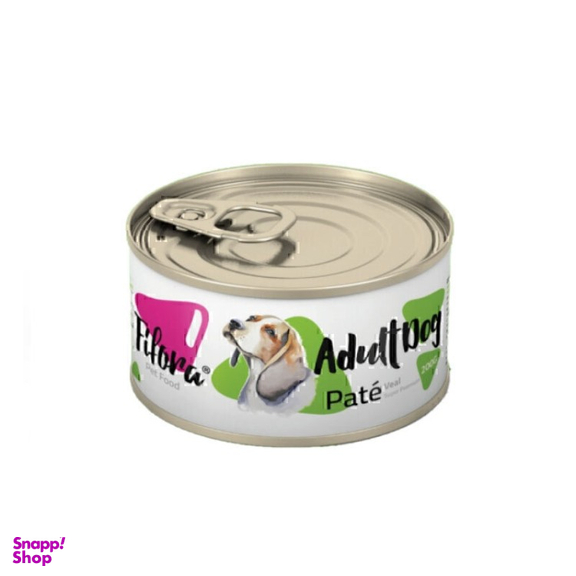 کنسرو غذای سگ نژاد متوسط فیفورا با طعم گوشت گوساله وزن 200 گرم