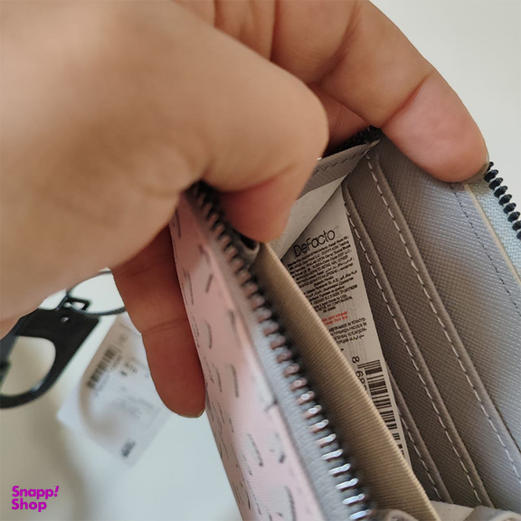 کیف پول زنانه دفکتو کد 1591 مدل قلبی