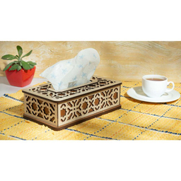 جعبه دستمال کاغذی هم آدیس مدل آذین کد BF012KG