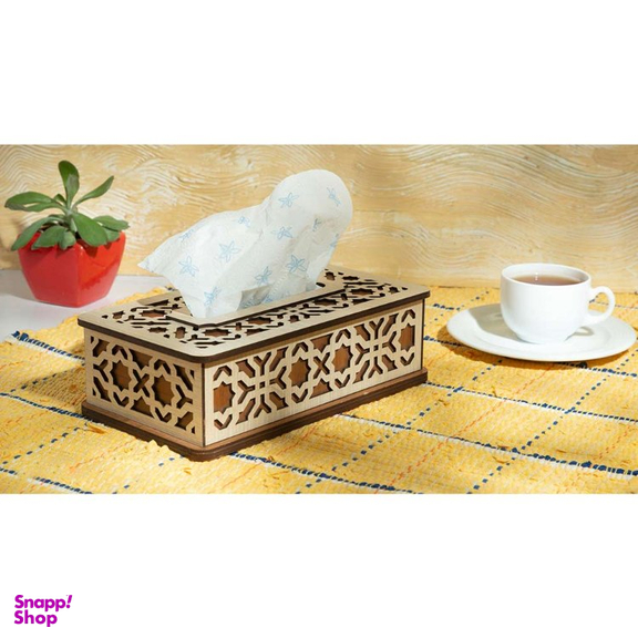جعبه دستمال کاغذی هم آدیس مدل آذین کد BF012KG