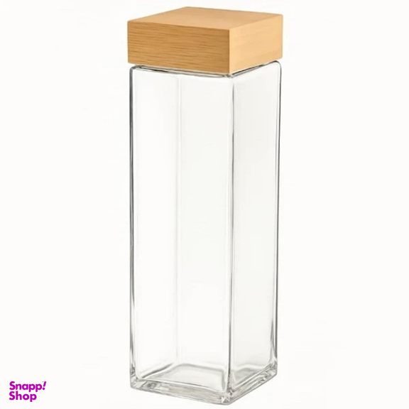 بطری شیشه ای درب مربع گلدن استار مدل G1