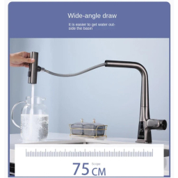 شیر آشپزخانه مدل لوکس شاوری 01LED