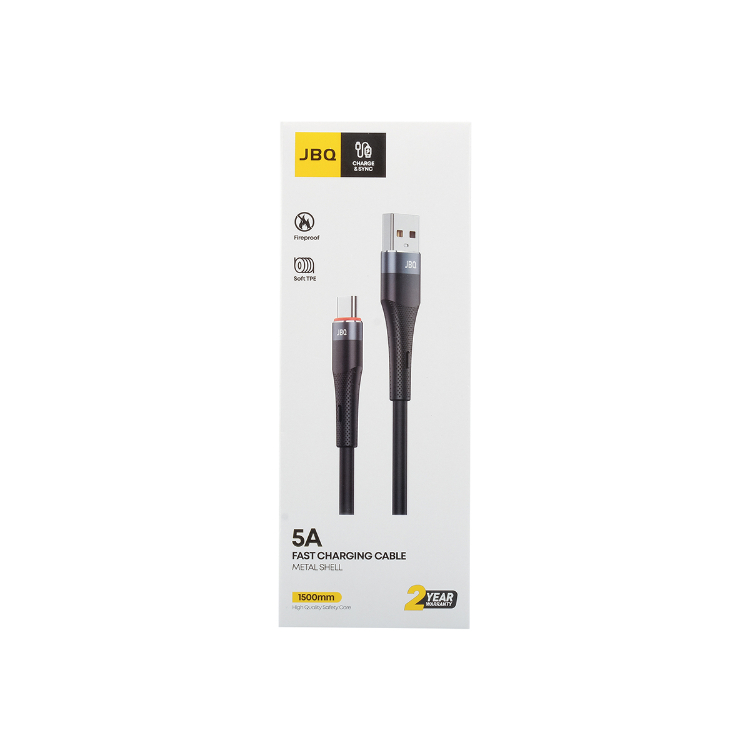 کابل تبدیل USB به Type-C جی بی کیو مدل CA-510 c طول 1.5 متر