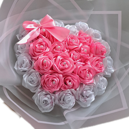 دسته گل رز عروس مدل مبینا