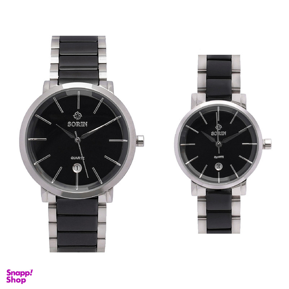 ست ساعت مچی عقربه ای زنانه و مردانه سورین مدل GL0954F-ST07B