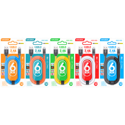 کابل شارژ USB به Lightning کاکوسیگا مدل KSC-955 طول ۱ متر