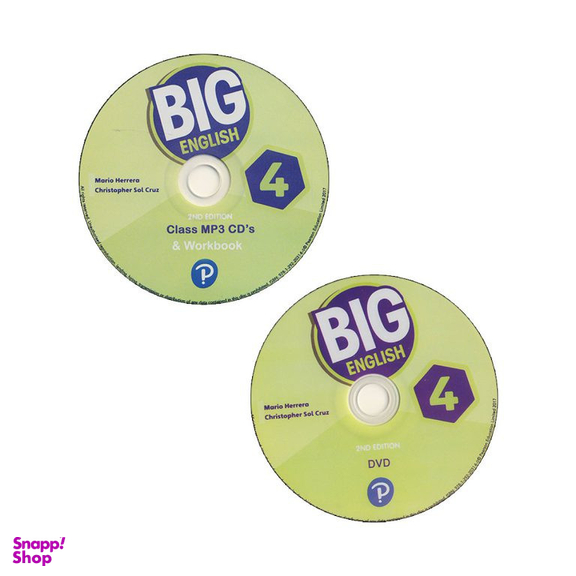 کتاب Big English 2nd 4 اثر Mario Herrera انتشارات Pearson به همراه سی دی