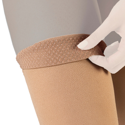 جوراب واریس مدل سیلیکون دار بالای ران کد BG