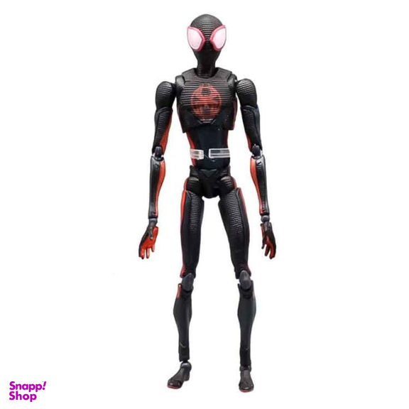 اکشن فیگور بندای مدل اسپایدرمن مایلز مورالس طرح Spiderman Miles Morales SHFiguarts