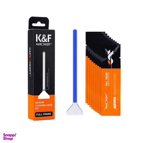 کیت تمیز کننده سنسور دوربین فول فریم کی اند اف مدل 1698 بسته 10 عددی