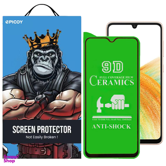 محافظ صفحه نمایش سرامیکی اپیکوی مدل Ceramic unbreakable مناسب برای گوشی موبایل سامسونگ Galaxy A33 /A32 4G/A31/A30S/A22 4G/A30/A50/A50s/A40s/A20/M32 4G/M30S/M30s/F41/F22