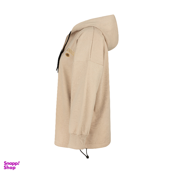 ست هودی و شلوار زنانه لوینت مدل اورجینال کد 6366 رنگ کرم روشن