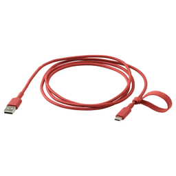 کابل دیتا USB به USB-C ایکیا مدل LILLHULT طول 1.5 متر