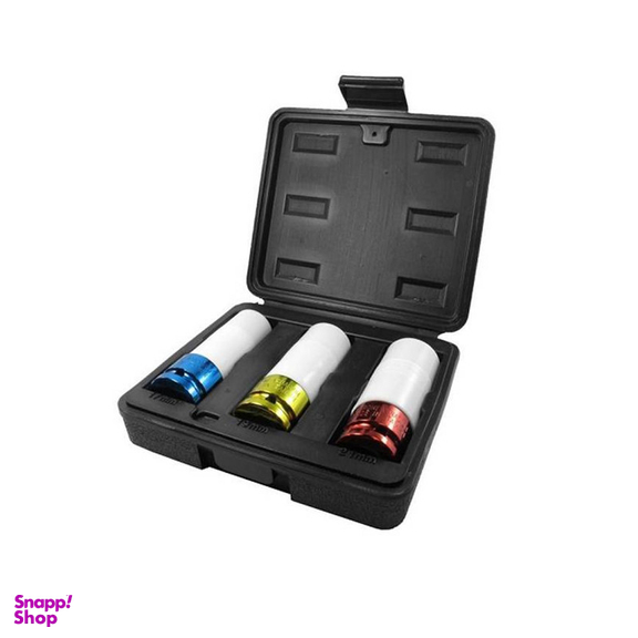 سری آچار بکس بلند واستر مدل VAS-10403 مجموعه 3 عددی