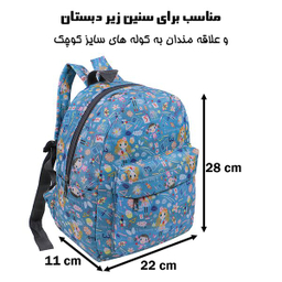 کوله پشتی توریث مدل AA-4511 به همراه جامدادی