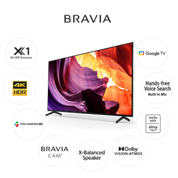 تلویزیون ال ای دی هوشمند سونی مدل 55X80K سایز 55 اینچ