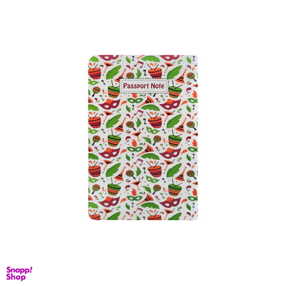 دفتر یادداشت تیج سان مدل پاسپورتی طرح برزیلی