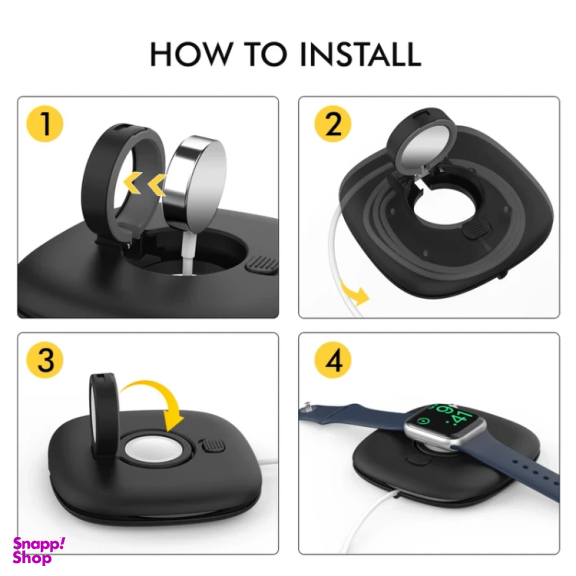 پایه شارژ ساعت هوشمند آهااستایل مدل PT126 مناسب اپل واچ