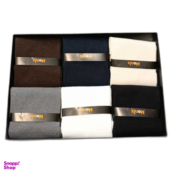 جوراب مردانه کد 01 مجموعه 6 عددی