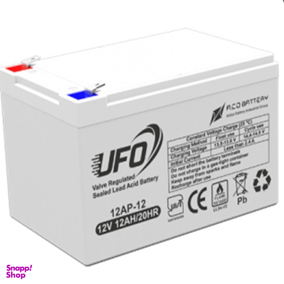 باتری UPS ضد اشتعال یوفو 12 آمپر کد Ap