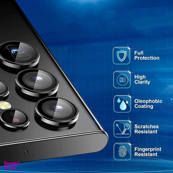 محافظ لنز دوربین گوشی موبایل بوف مدل HD-ColorLenz-G مناسب برای سامسونگ Galaxy S25 Ultra