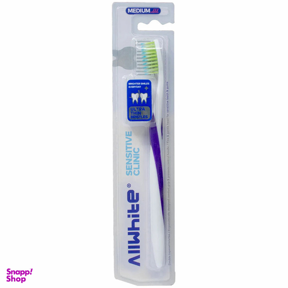 مسواک برس نرم آل وایت (Allwhite) مدل Sensitive Clinic
