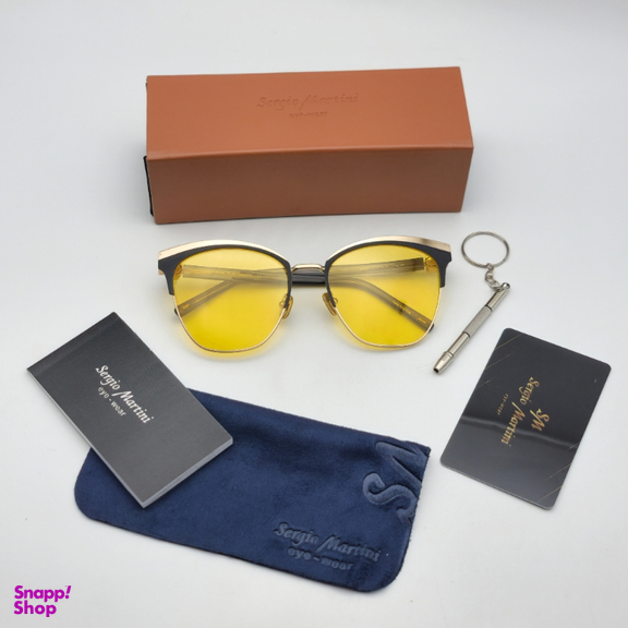 عینک شب زنانه سرجیو مارتینی مدل sa514c7