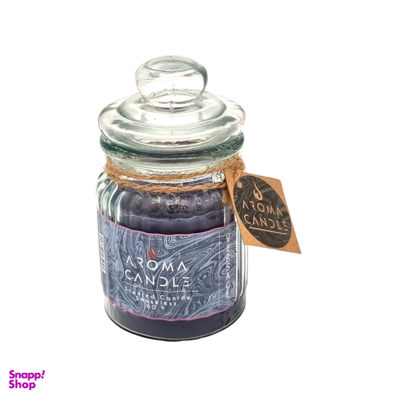 شمع معطر آروما کندل رایحه ادکلن ورساچه وزن 400 گرم