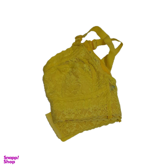 سوتین زنانه گلستان کد 711 رنگ زرد