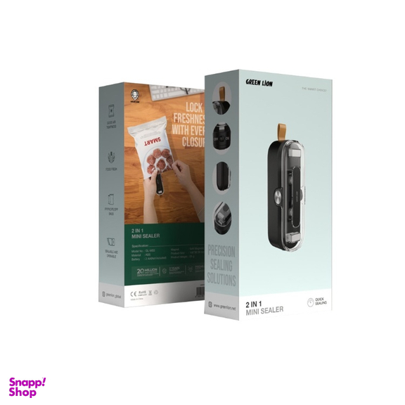دستگاه مهر و موم مینی گرین لاین مدل 2In1 Mini