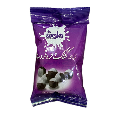 کشک دو رنگ پاکتی ملوند وزن 40 گرم