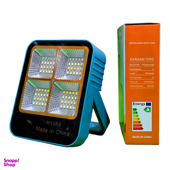 چراغ شارژی خورشيدی مدل CAMP SOLAR HY668
