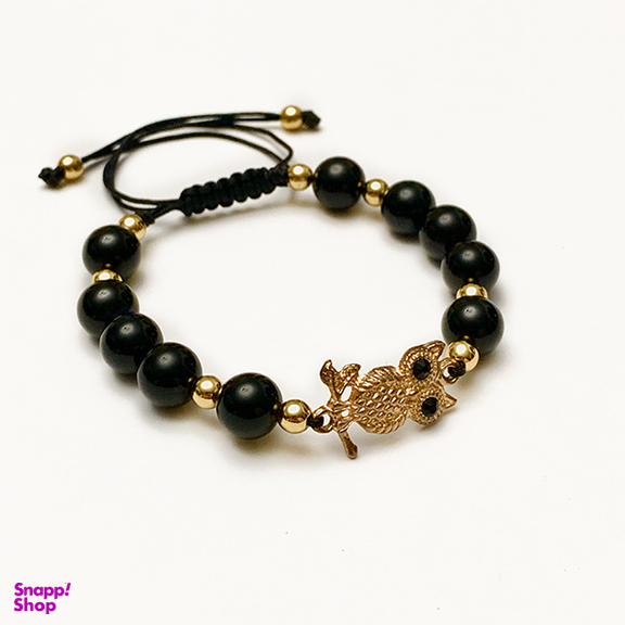 دستبند زنانه مدل جغد و سنگ انیکس سورا کد B008