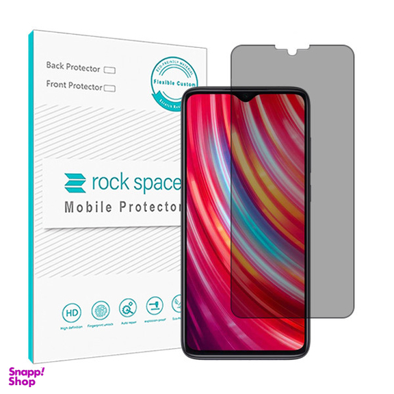 محافظ صفحه نمایش حریم شخصی راک اسپیس مدل HyPRV مناسب گوشی موبایل شیائومی Redmi Note 8 Pro