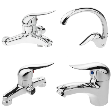 ست شیرآلات اندیکا مدل روژینا مجموعه 4 عددی