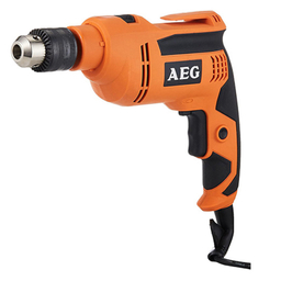 دریل چکشی 13 میلی متری 580 وات آ ا گ مدل SBE 580R به همراه مته چوب و آهن