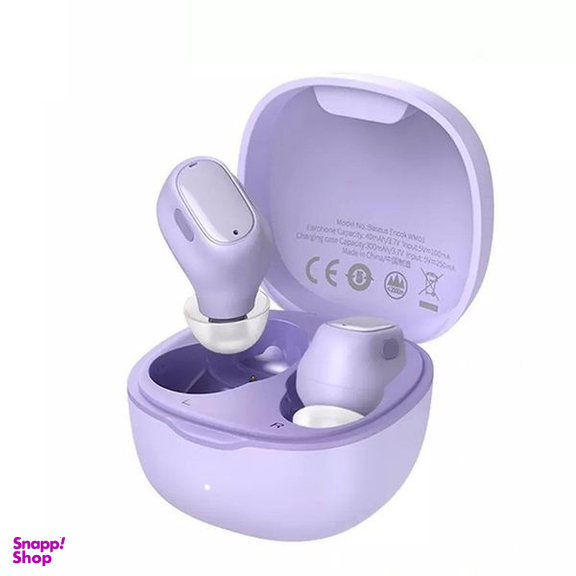 هدفون بلوتوثی باسئوس مدل KLWC MELOBUDS WM01