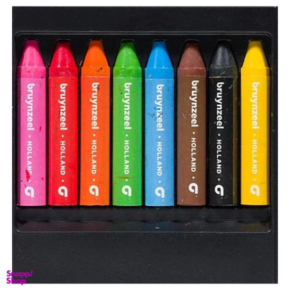 پاستل روغنی 8 رنگ برونزیل مدل 60131008