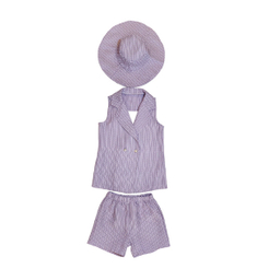 ست 4 تکه لباس دخترانه شین کد 5769