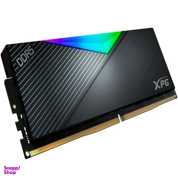 رم ای دیتا ایکس پی جی مدل LANCER RGB Black 7200 CL34 16GBx2 Dual