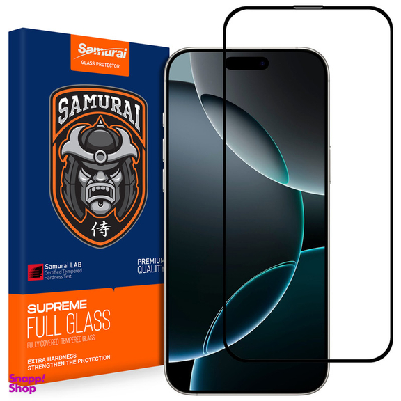 محافظ صفحه نمایش موبایل سامورایی مدل Glass Max مناسب گوشی موبایل اپل iPhone 16 Pro Max