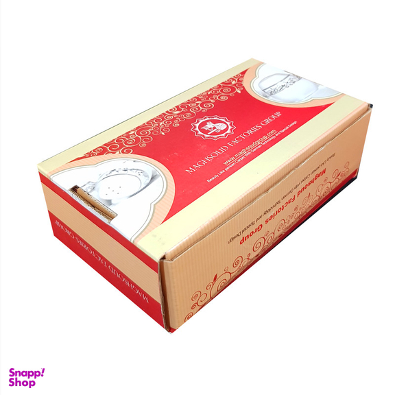 نمکدان چینی مقصود مدل مثلثی کد 33 بسته 6 عددی