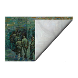 کاغذ کادو ترمه طراحان ایده مدل چرخش زندانی ها از ونگوگ کد art0068
