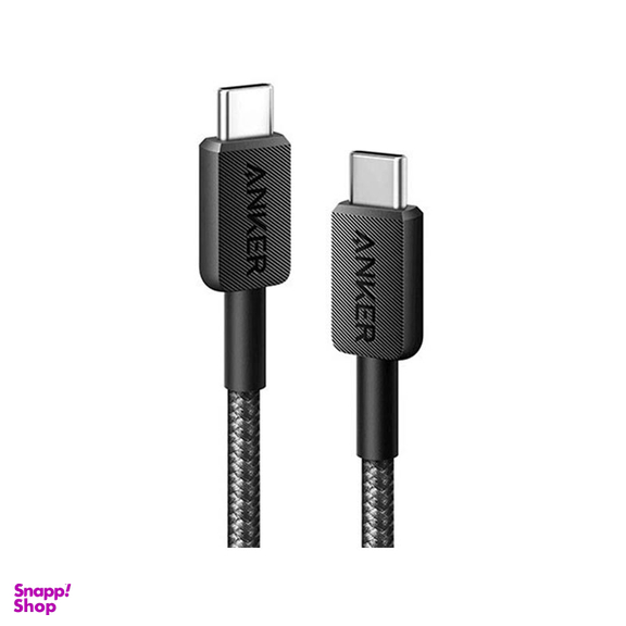 کابل دیتا Type-C به Type-C انکر مدل 322 A81F5 طول 90 سانتی‌ متر